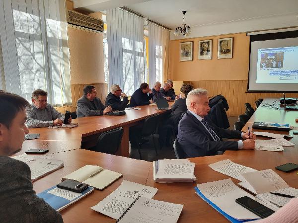 Состоялось заседание Научно-технологического совета Комитета по науке и технологиям Донецкой Народной Республики